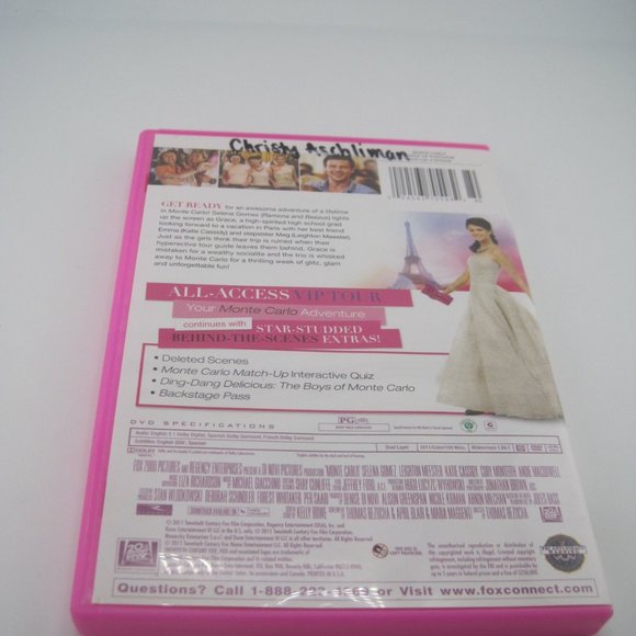 Monte Carlo (DVD) (widescreen) (20th Century Fox) (Thomas Bezucha) (PG) - Picture 2 of 4